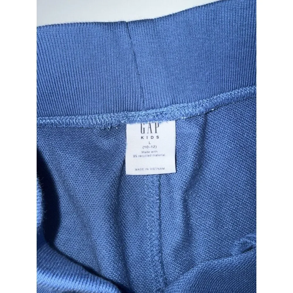 GAP Boys Jogger Pants 10/12 Terry Cloth Sweatpants Elastic Waist Lounge 2 Pc Set - Picture 11 of 14